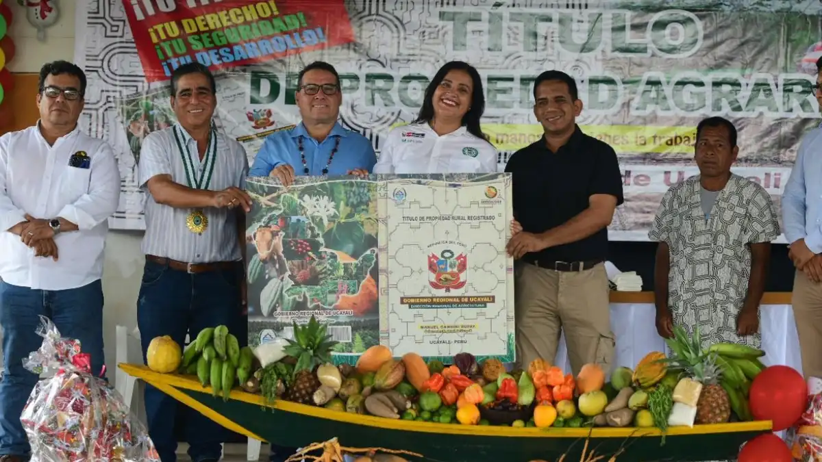 Transfieren más de S500 000 para georreferenciación de comunidades nativas