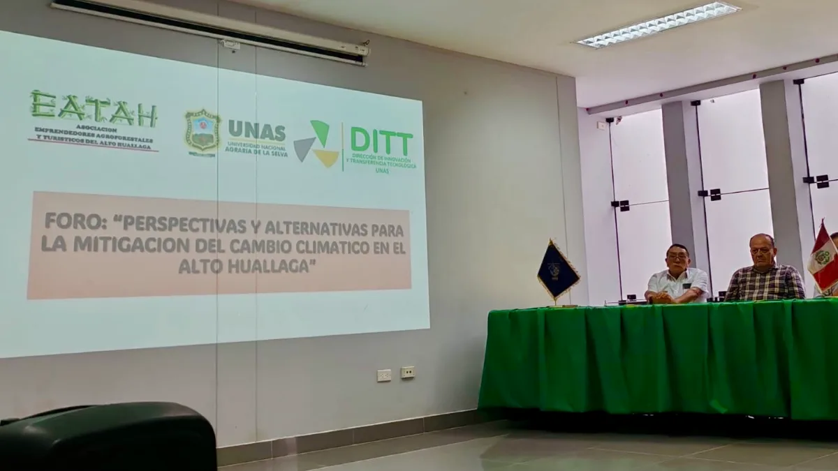 Foro en Leoncio Prado promueve soluciones sostenibles ante cambio climático