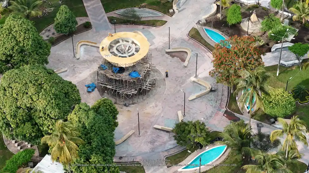 Plaza de Armas de Satipo se prepara para inauguración con enfoque intercultural