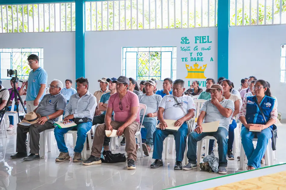 Capacitan a jefes de comunidades nativas en gestión territorial
