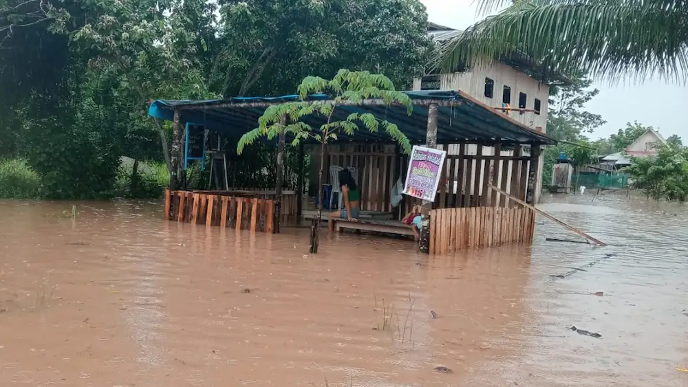 Intensas lluvias dejan viviendas y tierras agrícolas afectadas en cuatro distritos