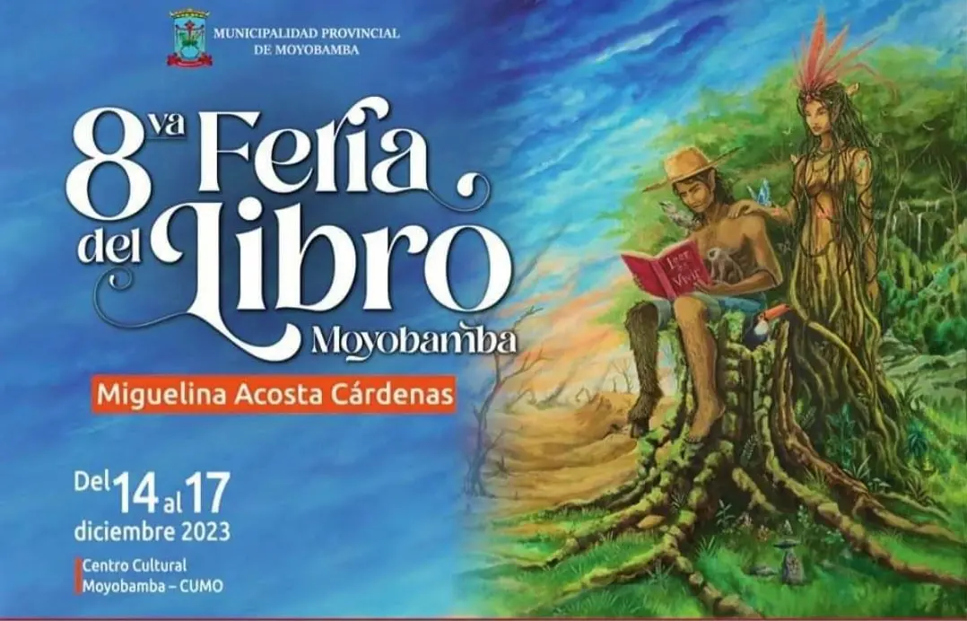 San Martín: Feria del libro en Moyobamba espera vista de más de 30 mil personas