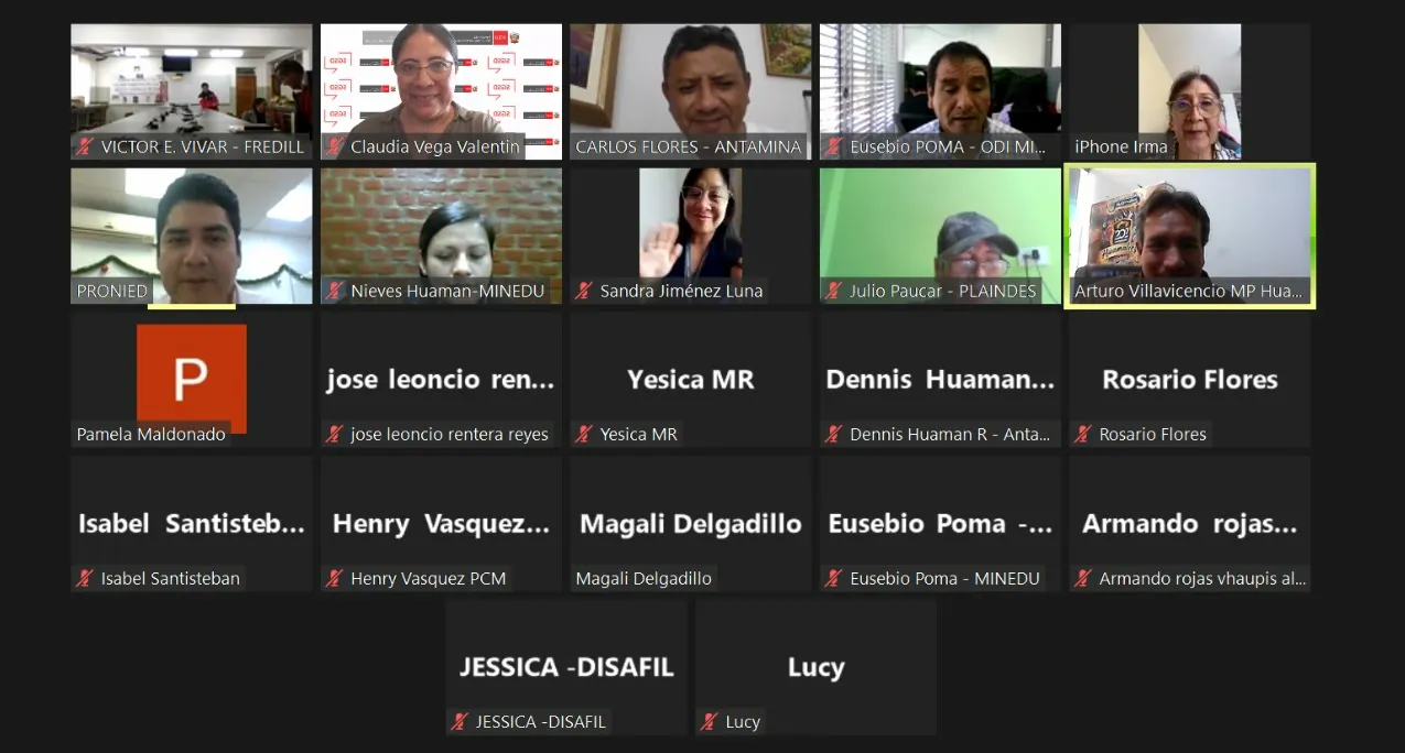 Mesa de Diálogo de Llata: Reportan avances de proyectos educativos