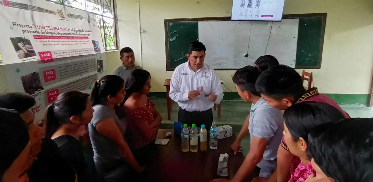 Amazonas: Jóvenes son capacitados en el cuidado del agua en zonas rurales