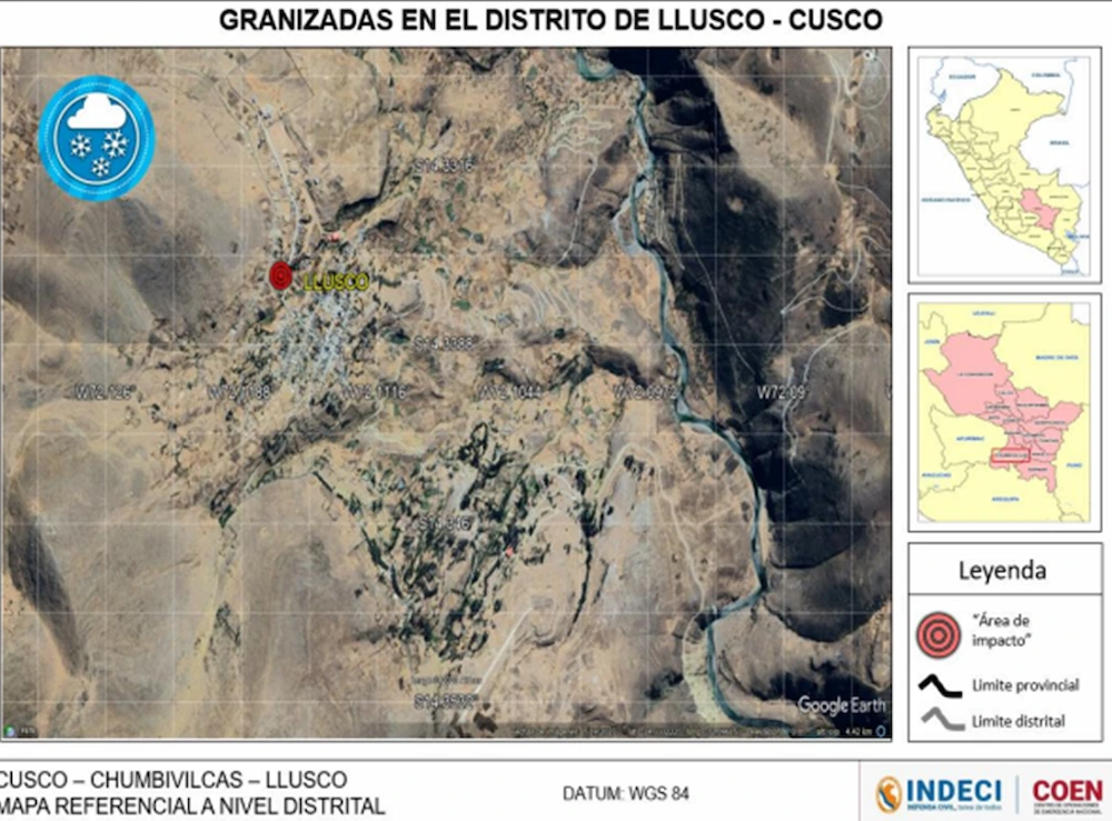 Deslizamientos afectan vías y cultivos en Huánuco y Cusco