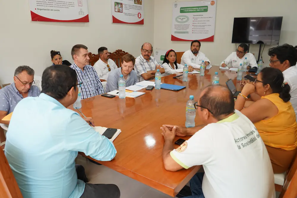 Representantes del BPS y Gerfor se reunieron para coordinar acciones que fortalezcan el desarrollo forestal. (Foto: Serfor).