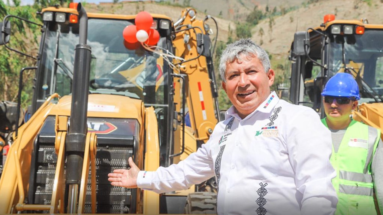 Antonio Pulgar, gobernador regional de Huánuco (foto: Gobierno Regional de Huánuco).5