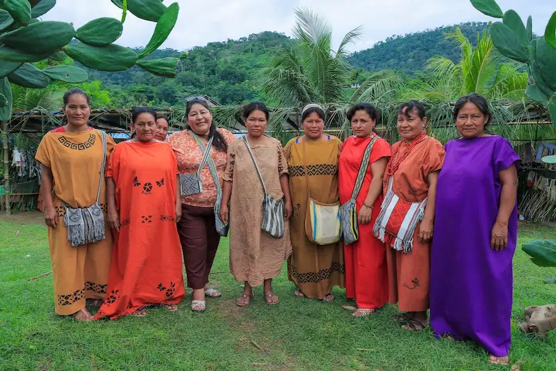 En el evento participaron artesanas asháninkas de la provincia de Satipo, región Junín. (Foto: Municipalidad de Río Tambo).