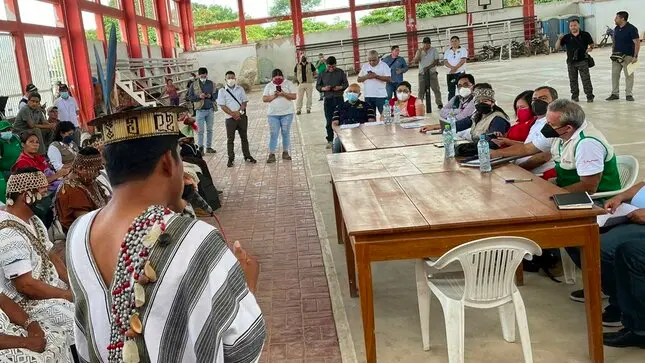 Con esta ordenanza, el Gobierno Regional da un primer paso para mejorar la situación de las comunidades de Puerto Inca. (Foto: Minjus)