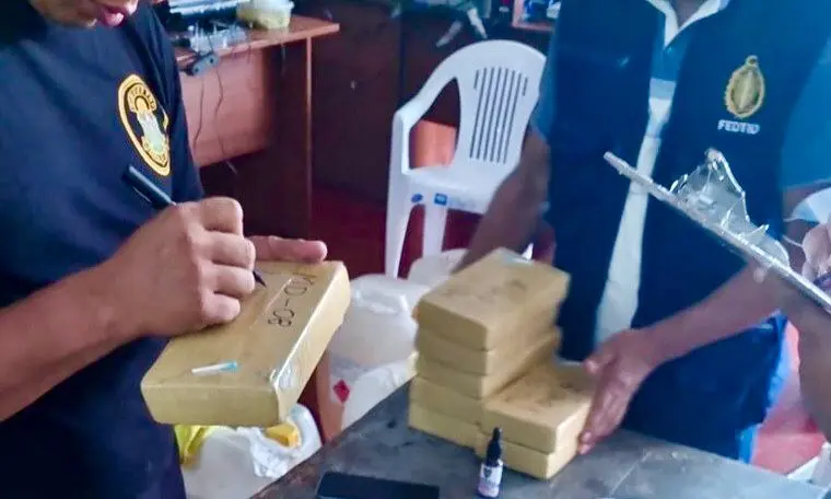 El operativo en Cusco permitió la incautación de más de 200 kilos de droga.