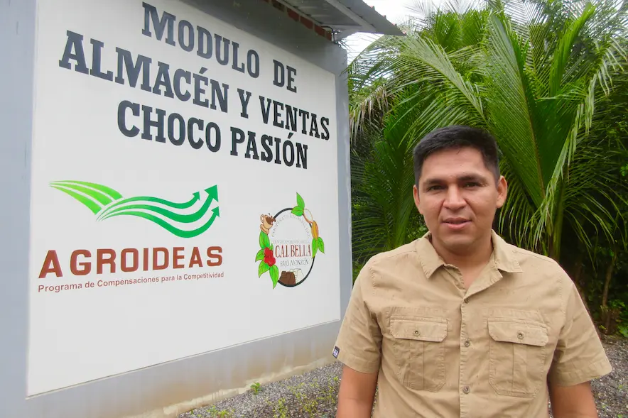 Jean Salas Huamán, expresidente de la Mesa Técnica Regional de Cacao Huánuco.