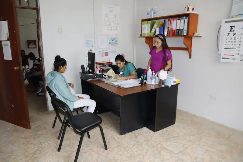 El centro de salud busca satisfacer la demanda de la población de Monzón. (Foto: Red de Salud de Leoncio Prado).