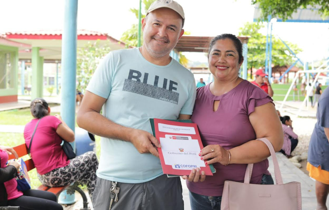 San Martín: Benefician a más de 3300 familias en Uchiza con títulos de propiedad