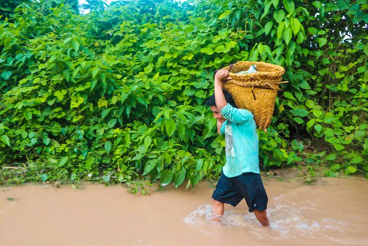 Según la CARE, el evento natural causó daños a las viviendas y las tierras de cultivo de estas localidades. (Foto: CARE).