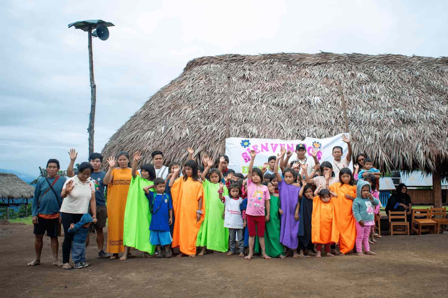 Estudiantes de la comunidad nativa de Parijaro inician año escolar 2024