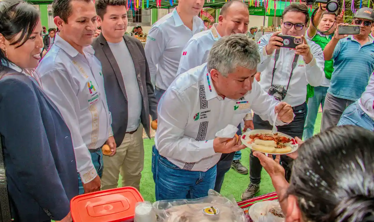 Huánuco: Gobernador regional garantizó apoyo a los emprendedores huanuqueños