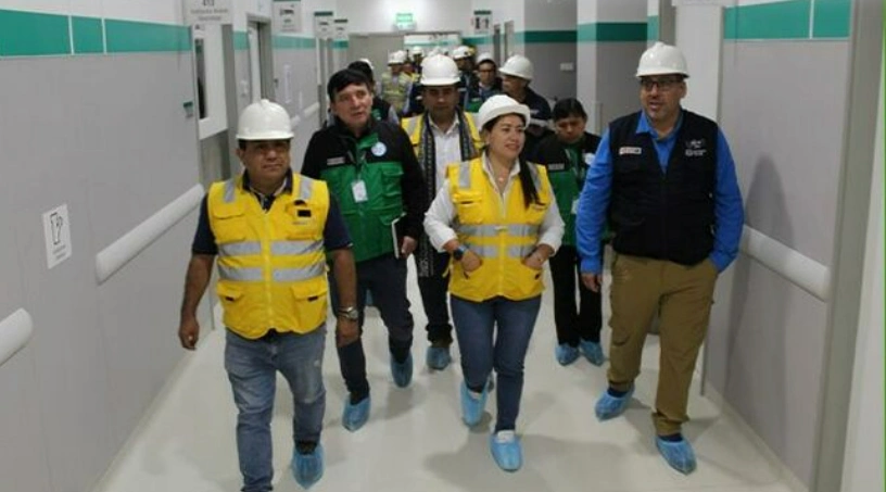 Huánuco: Minsa supervisó avances en obras del hospital de Llata 