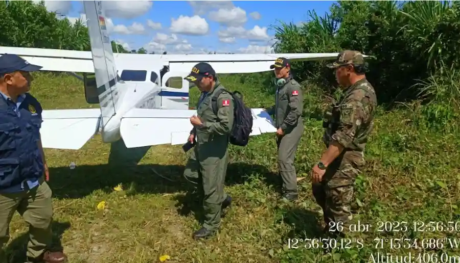 Aprueban acuerdo entre Perú y EE.UU. para interceptar avionetas del narcotráfico