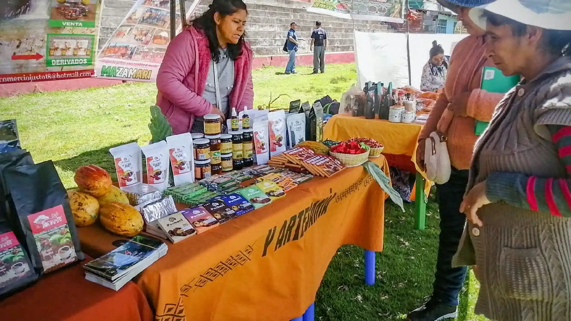 Emprendedores satipeños presentes en la Feria Jauja Produce 2024