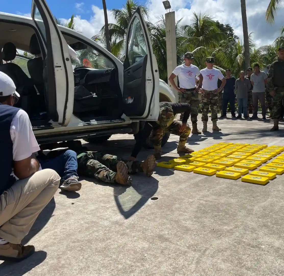 Pangoa: Encuentran cocaína en chasis de camioneta