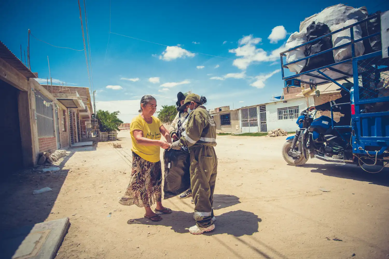 Más 6500 hogares y negocios de la costa peruana mejoran la gestión de sus residuos 