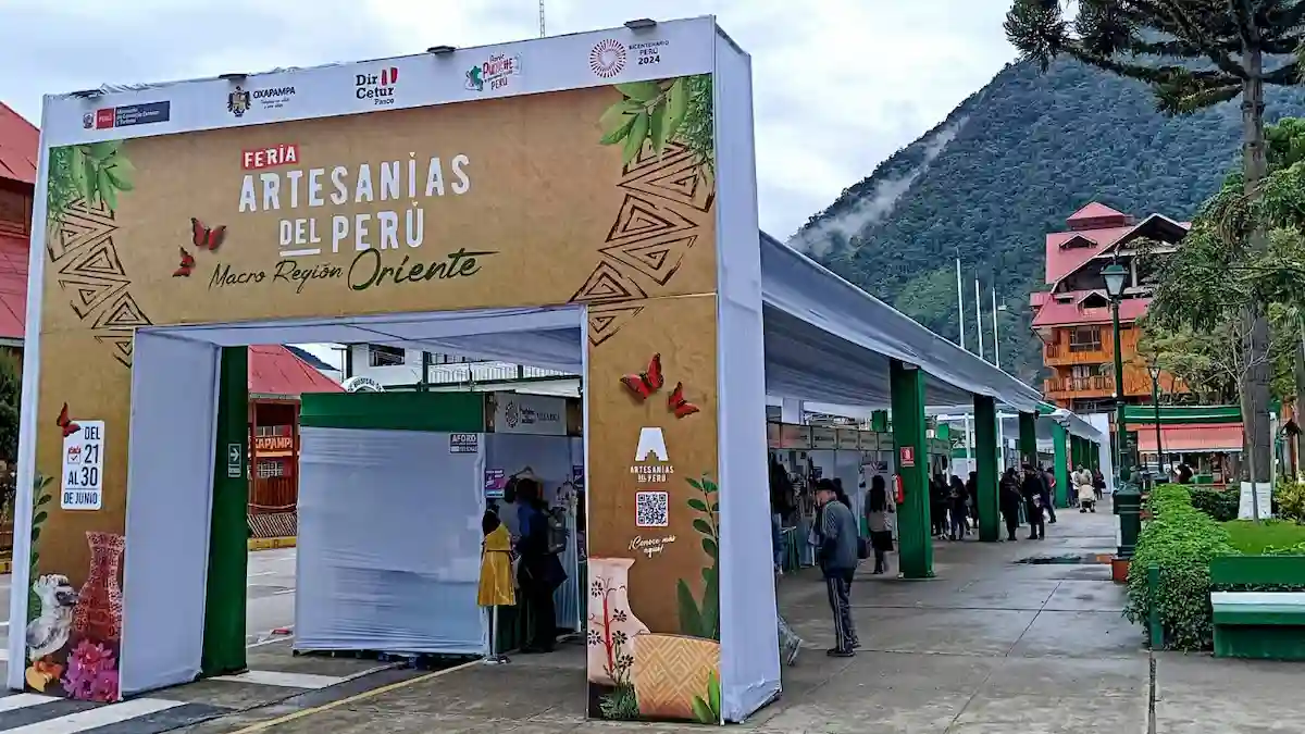 Pasco: Feria expone lo mejor de la artesanía amazónica en Oxapampa