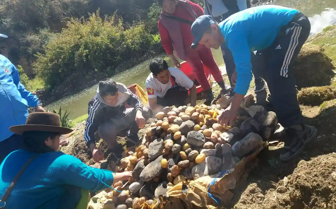 Huamalíes celebró el Hatun Tincuy en honor al campesino