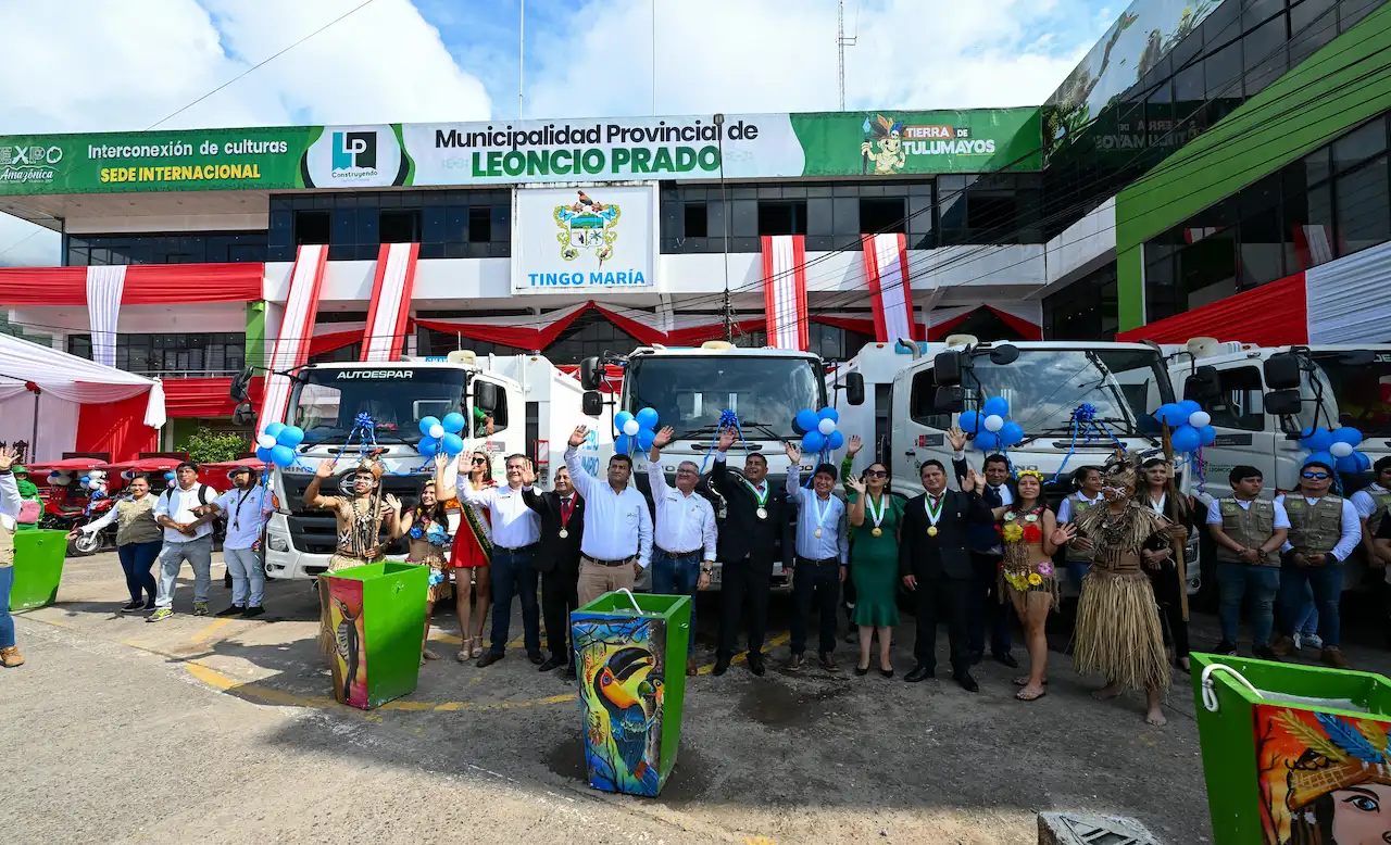Fortalecen el reciclaje y servicio de limpieza pública en Tingo María