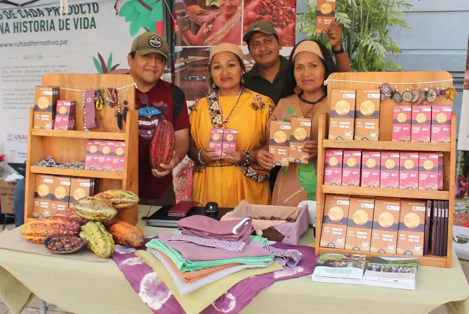 Cacao nativo de la Reserva Comunal Yanesha sigue destacando por su producción sostenible