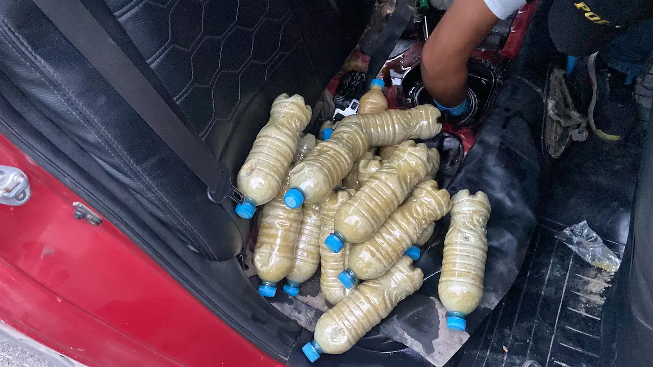 Ucayali: Vehículo transportaba más de 39 kilos de droga