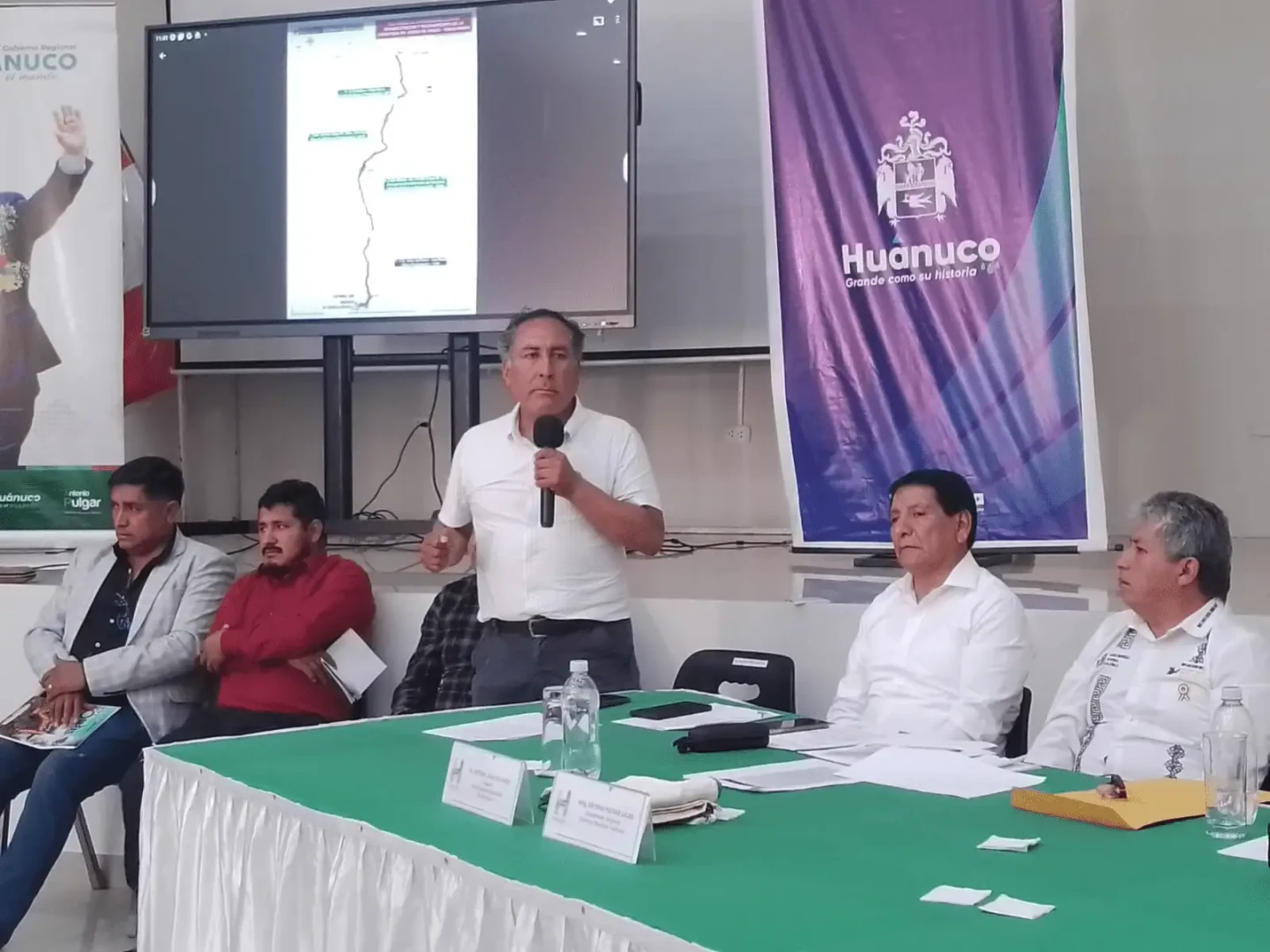 Huamalíes: Solicitan asfaltado de carreteras y continuidad de proyectos viales