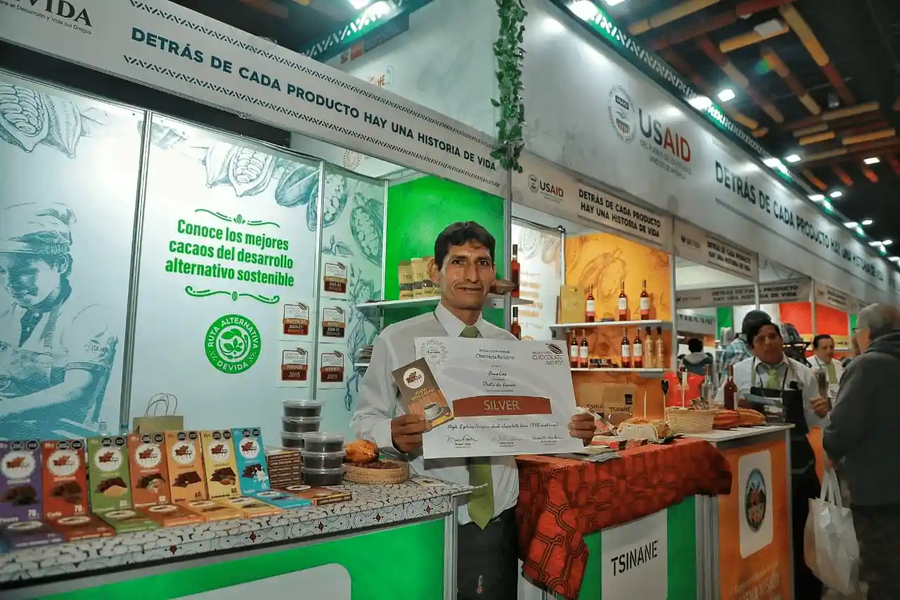 Chocolateros del Vraem trascienden en la IX edición del Concurso Nacional de Chocolate Peruano