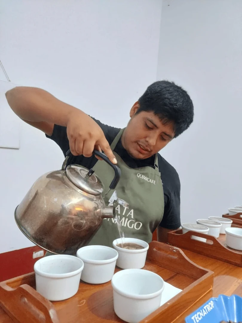 Catador de Pichanaqui será miembros del jurado de la Taza de Excelencia 2024