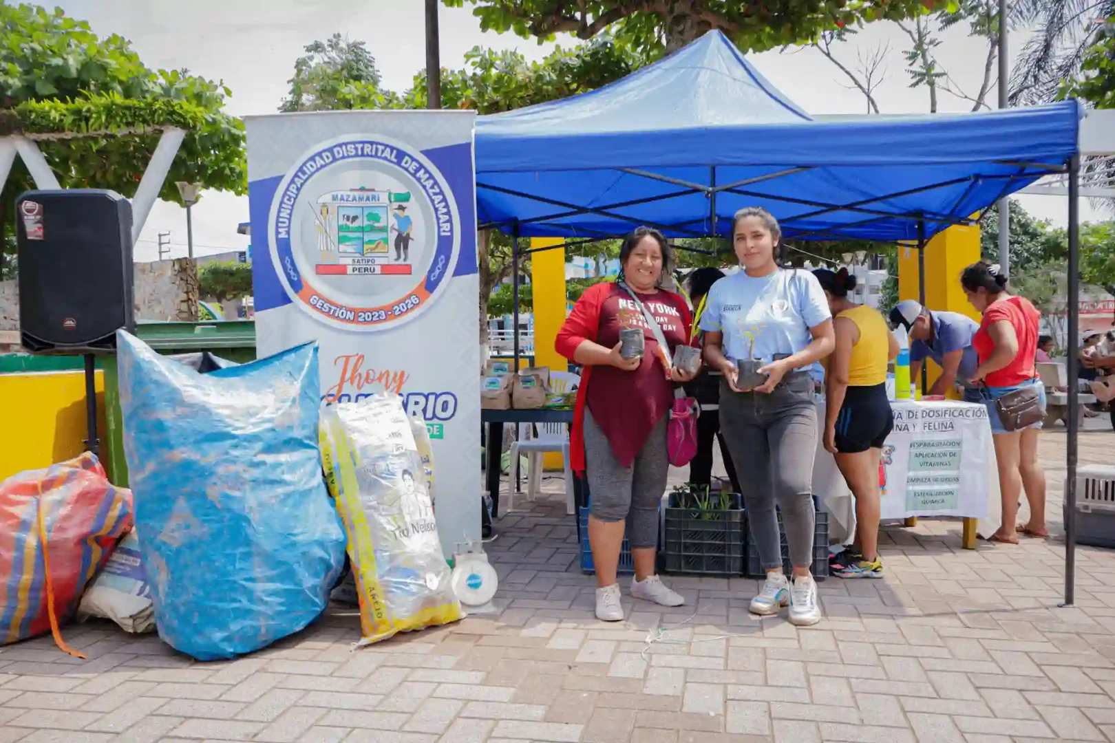 Eco Trueque: Una noble iniciativa de reciclaje surge en el distrito de Mazamari