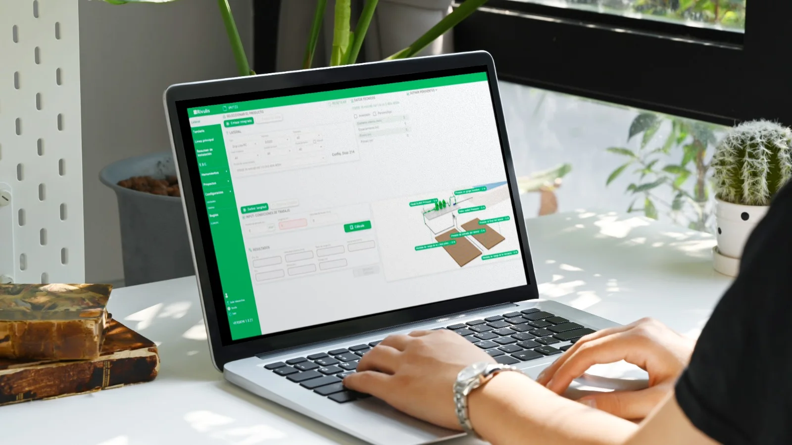 La tecnología para el uso eficiente del agua en la agricultura