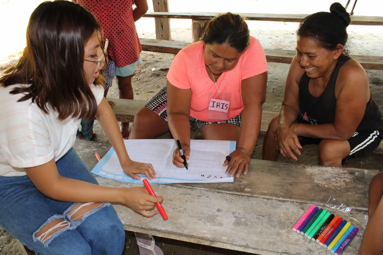 Mujeres yagua refuerzan su economía con avicultura sostenible en Iquitos