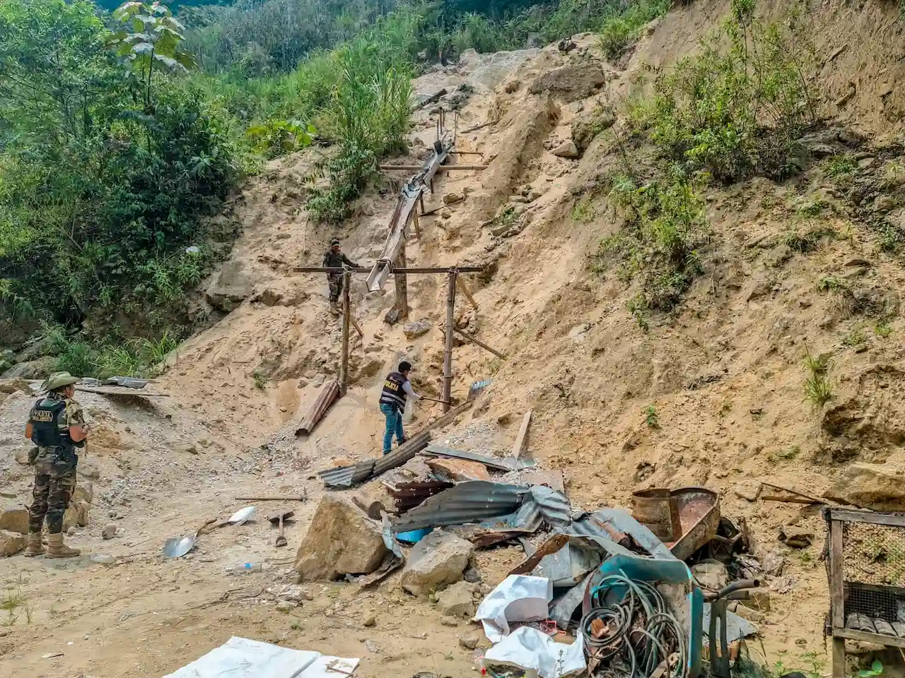 Defensoría del Pueblo impulsa acciones ante minería ilegal en Santo Domingo de Anda y Pueblo Nuevo