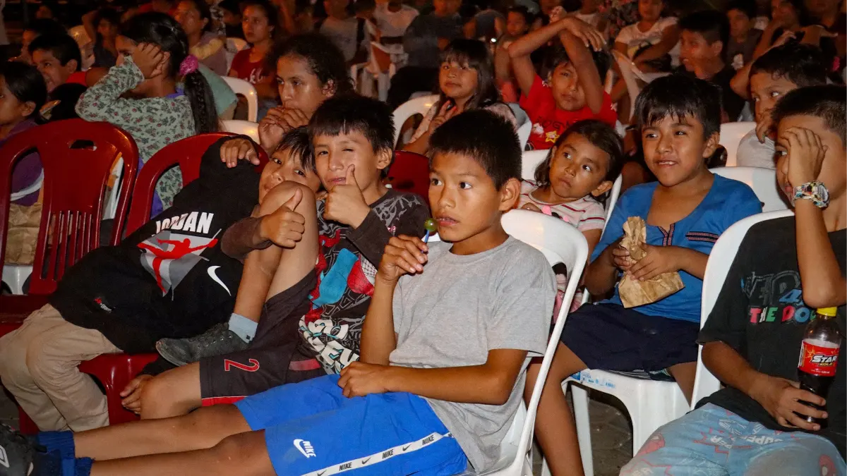 Satipo lleva cine ambiental a espacios públicos recuperados