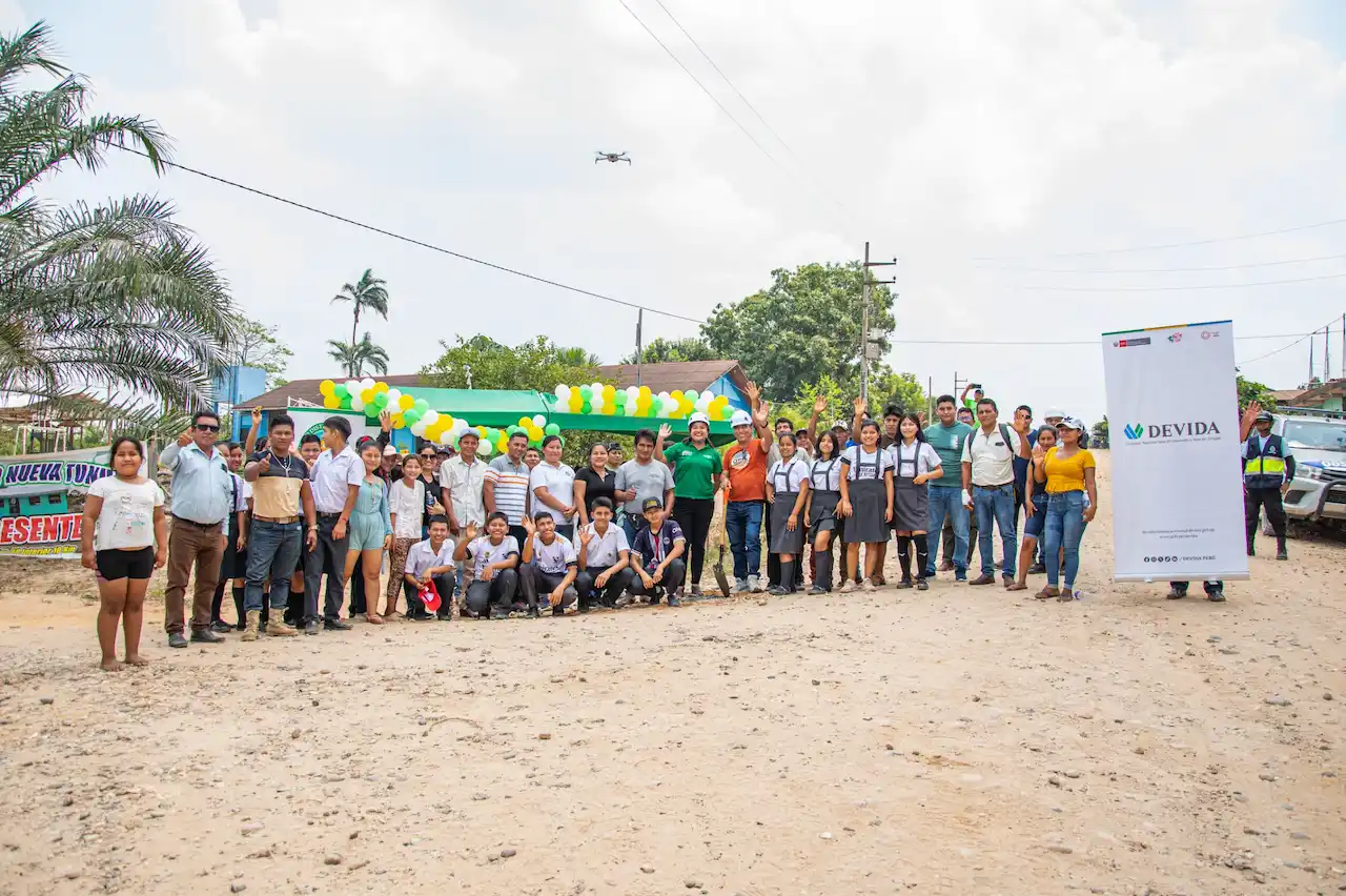 Agricultores de Ucayali celebran inicio de obra vial que transformará su economía