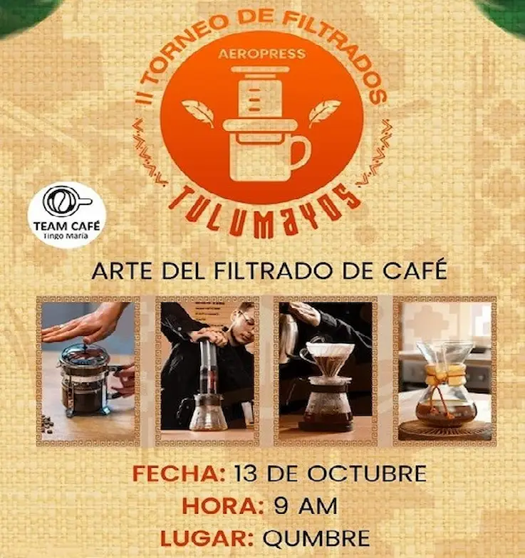 Tingo María: Impulsan cultura cafetera con torneo de AeroPress