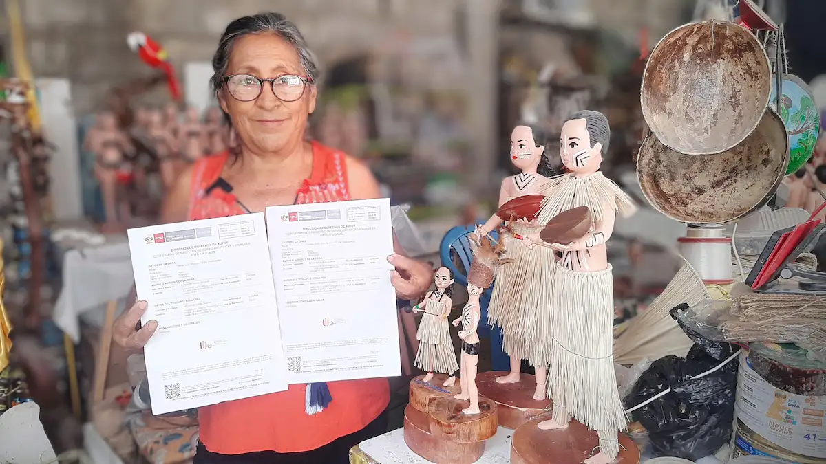 Artesana tingalesa obtiene registro de figuras de los Tulumayos