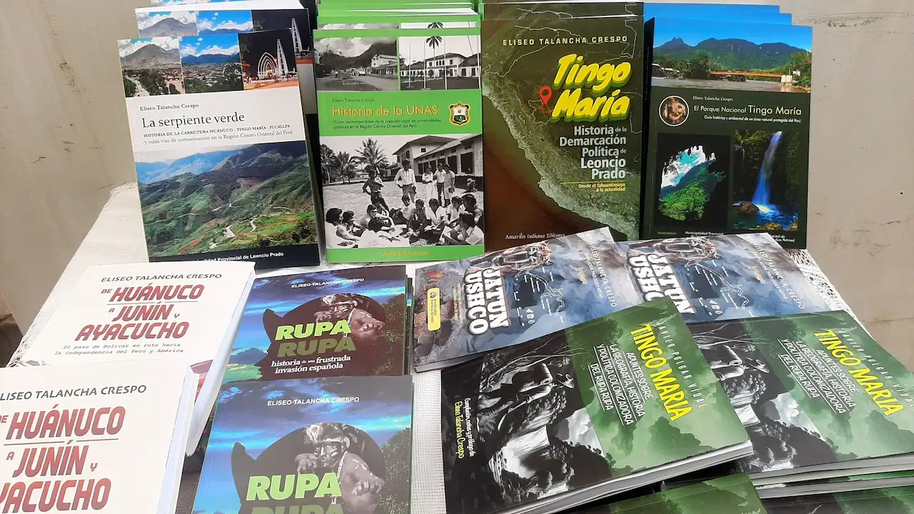 Tingo María celebra aniversario con libro póstumo de Javier Pulgar Vidal