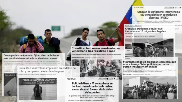Ricardo Valdés, de CHS Alternativo, destacó la relación entre la percepción ciudadana sobre migración y el contenido negativo en prensa. Foto: El Nacional Composición: Inforegión