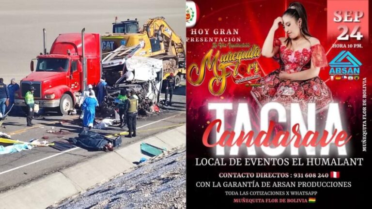 Tragedia en la carretera Binacional: 13 muertos y 3 heridos tras choque múltiple