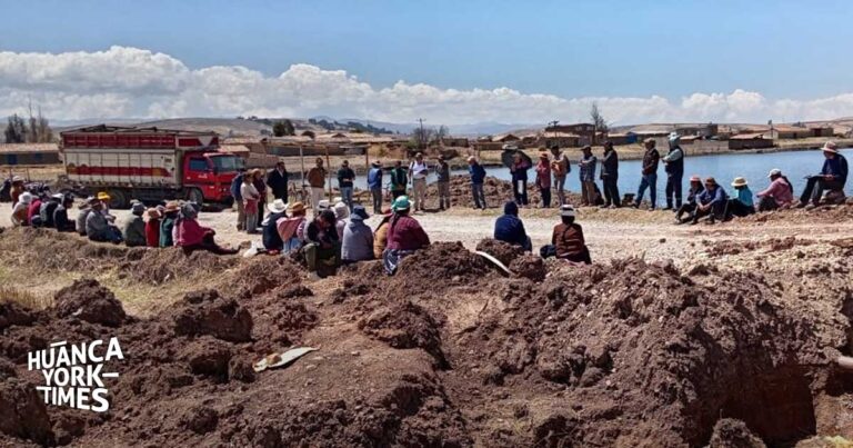 Jauja: afectados por embalse de laguna Tragadero acatarán paro este lunes por inacción de autoridades