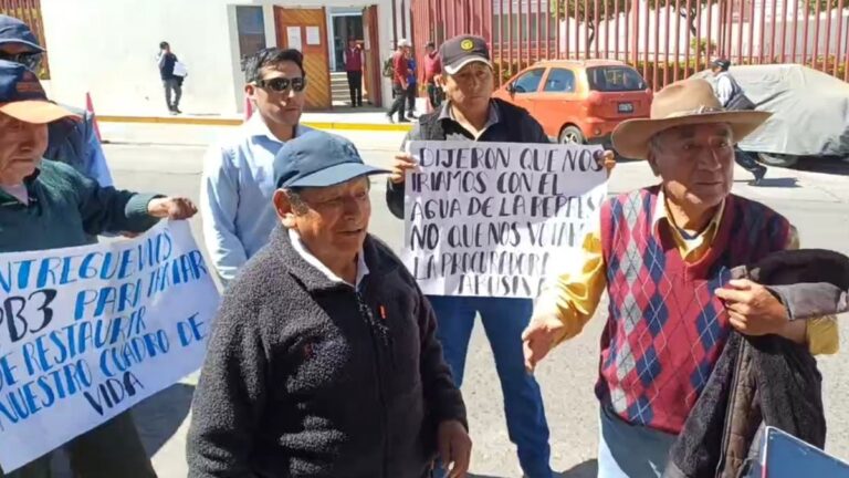 Majes Siguas: comuneros de Pusa Pusa denuncian nueve años de incumplimiento del GRA y temen nuevo desalojo