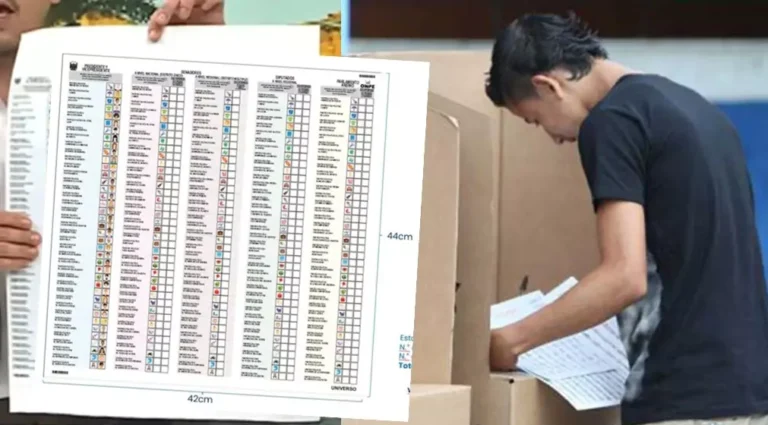 Elecciones 2026: se votará 5 veces por 10,257 candidatos de 39 organizaciones en una cédula de medio metro
