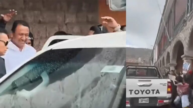 Ciudadanos rechazan visita del ministro de Agricultura en Ayacucho tras polémica por la minería