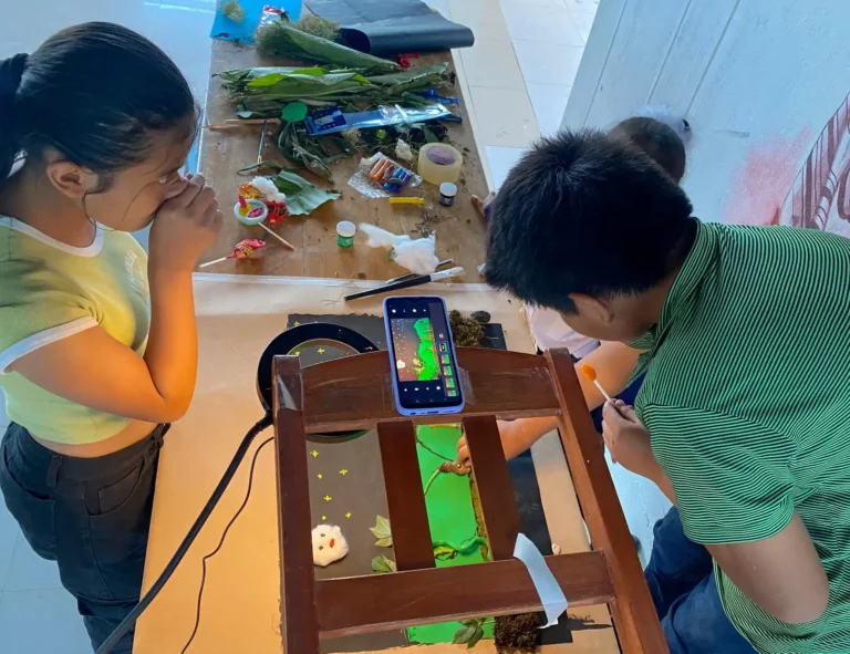 Infancia matsigenka se forma en animación audiovisual para preservar su cultura