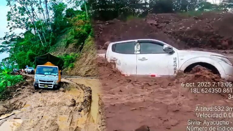 Intensas lluvias amenazan a los distritos del Vraem
